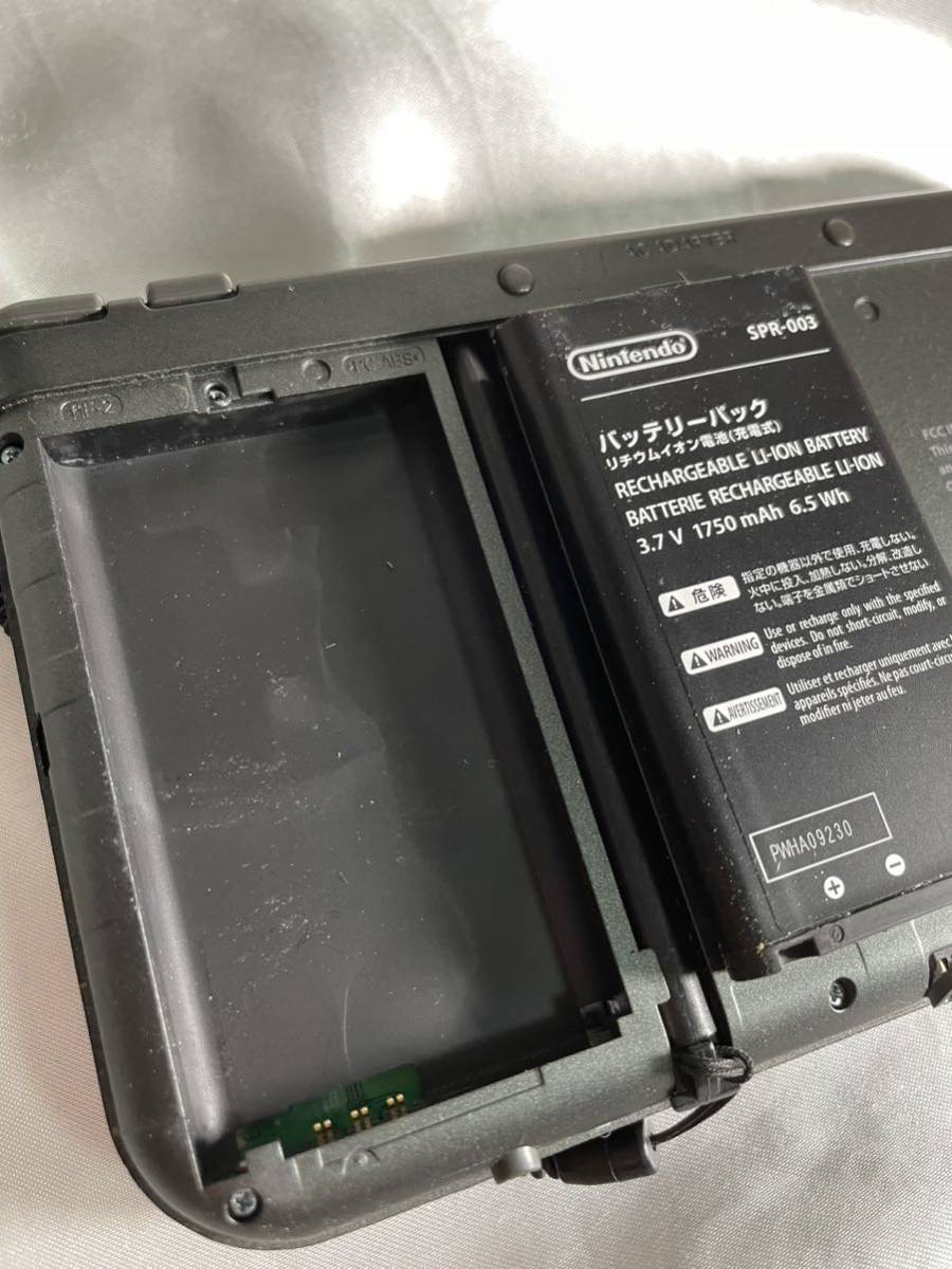 【動作品！一部訳あり】Nintendo New3DSLL 本体 メタリックブラック Newニンテンドー3DS LL ブラック3DS本体 任天堂3DS _画像8