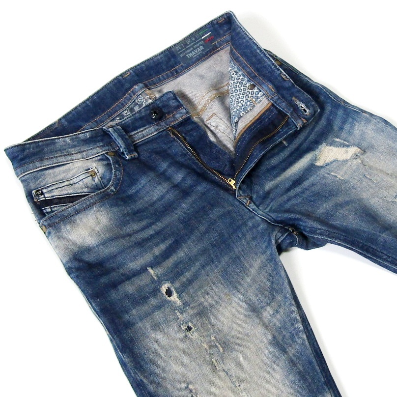 欲しいの 【レア】DIESELディーゼルTHAVARブルーアイコン▽ストレッチ