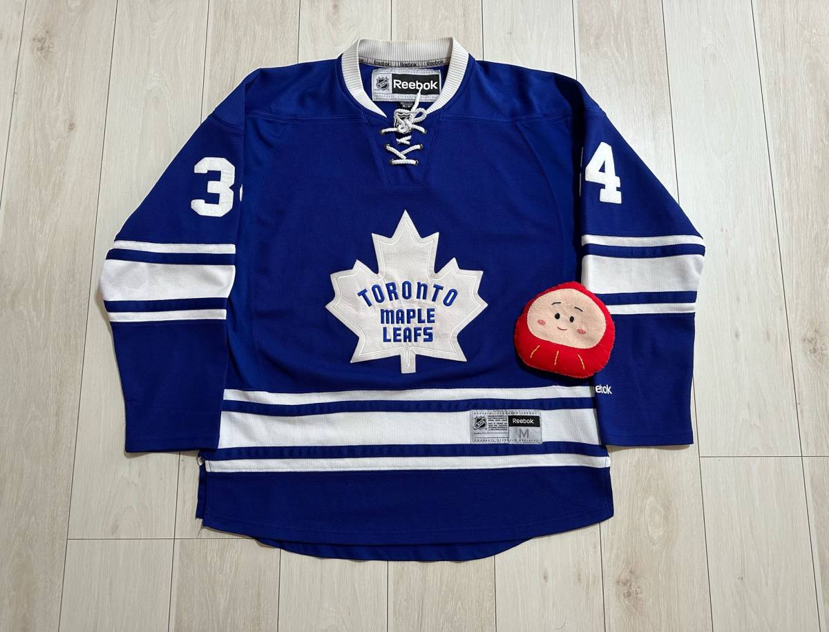 リーボックJames Reimer Toronto Maple Leafs 2011-2016 NHLホッケージャージM_画像1