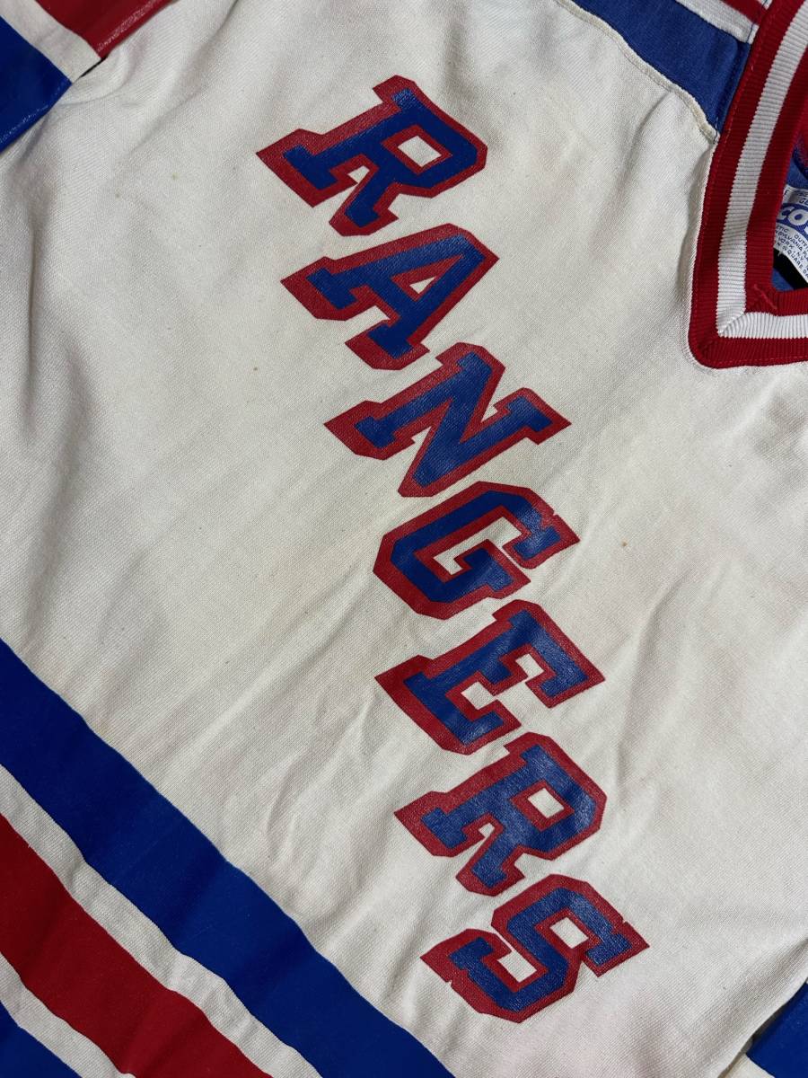 Cosby Berry Beck New York Rangers NHL 1970S -1980S ホッケー ジャージ SIZE L_画像3