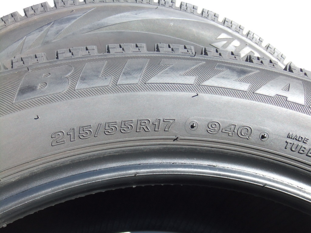 ブリヂストン BLIZZAK VRX 215/55R17 94Q 2017年製 バリ山 4本セット 法人様 送料無料 F13_画像8