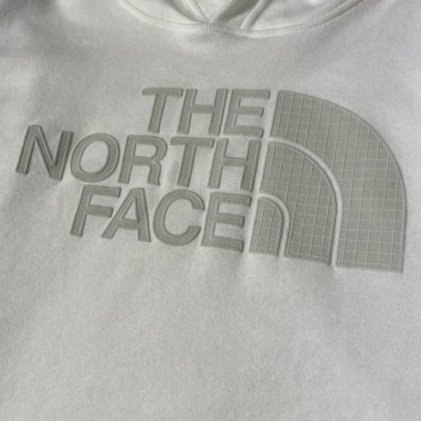 1円～!売切!【正規新品】THE NORTH FACE◆NOV HALFDOME HOODIE パーカー スウェット 2022最新 3Dロゴ 男女兼用 裏起毛(XL)白 181130-30_画像4