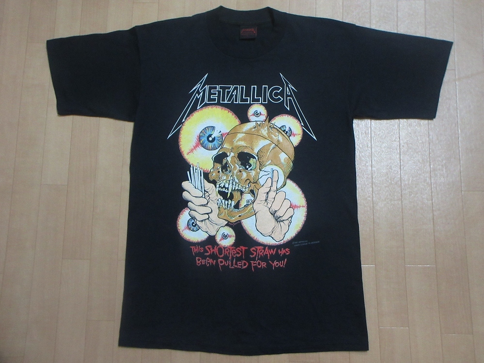 90´s 当時物 USA製 METALLICA The Shortest Straw In Vertigo You Will
