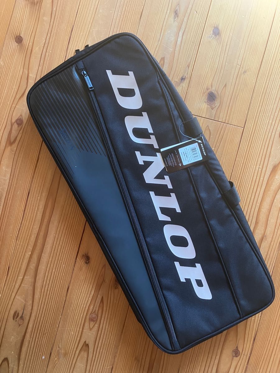新品未使用 DUNLOP ダンロップ テニス ラケットバッグ 2本収納 新品未使用 DUNLOP ダンロップ テニス ラケットバッグ 2本収納