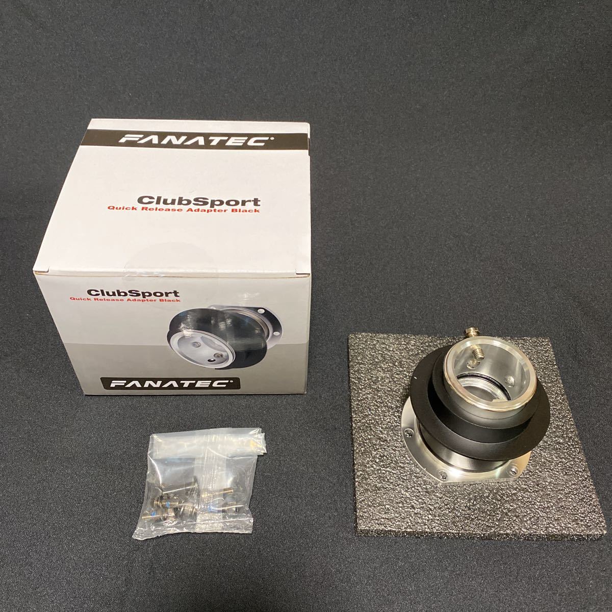 新品同様 FANATEC QR1 Wheel-Side クイックリリースアダプタ