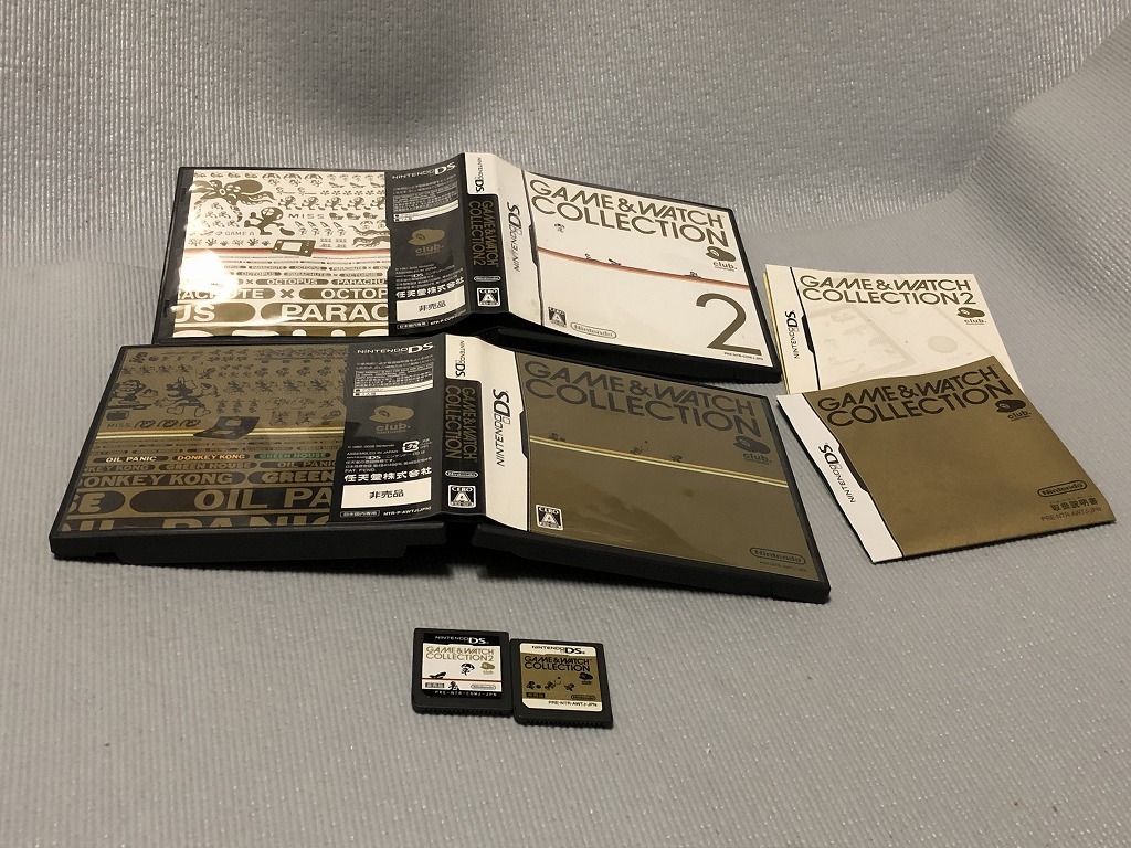 DS　ゲーム&ウォッチ コレクション 1&2 クラブニンテンドーソフト GAME & WATCH _画像1