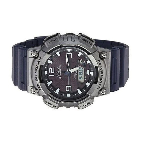 CASIO 新品 カシオ タフソーラー シルバー 腕時計 AQ-S810W-1A4 ブラック アナデジ チープカシオ 未使用品 メンズ AQS810W-1A4 並行輸入_画像5