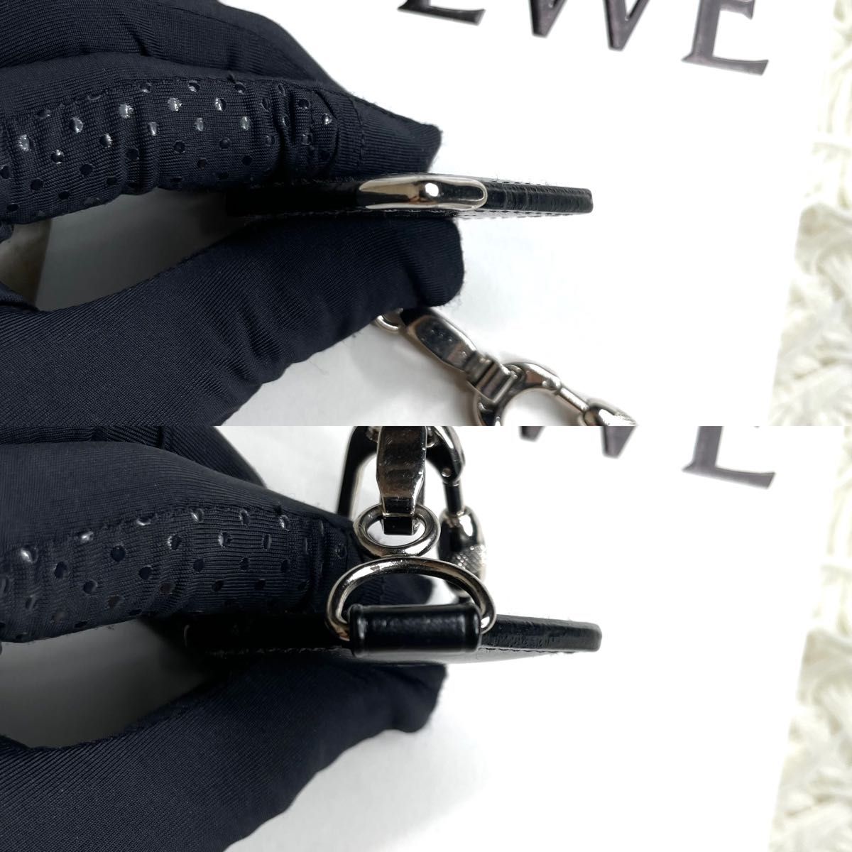 未使用級 入手困難 / LOEWE ロエベ アナグラムカラビナ 未使用級 入手困難 / LOEWE ロエベ アナグラムカラビナ