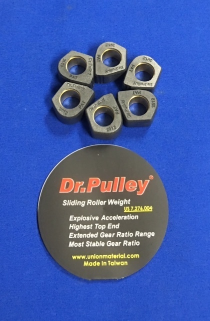 Dr.pulley ドクタープーリー SR 異型 20.0x12.0 12.5g ウエイトローラー シグナスX マジェスティ 125 マジェ 20x12 12.5ｇ 20 12 12.5 新品_画像5