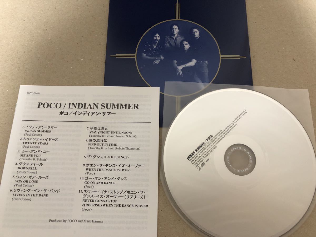 ポコ インディアン・サマー POCO Indian Summer SHM-CD 紙ジャケ イーグルス_画像3