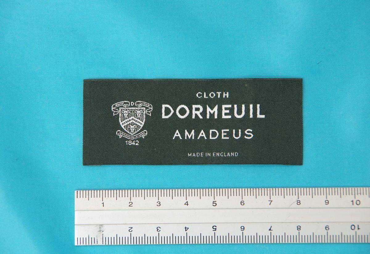 ■ドーメル社の代表作「AMADEUS アマデウス」濡れているように美しい艶です/白黒系ミドルグレーに定番ストライプ・長さ3.0m_画像8