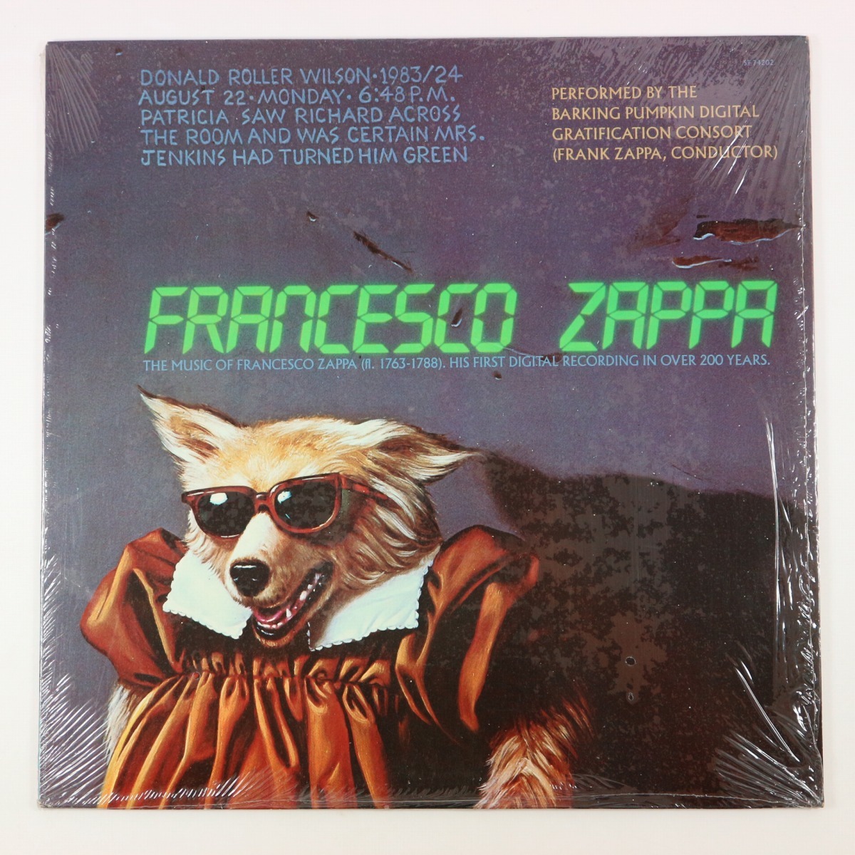 ◆LP◆FRANK ZAPPA/フランク・ザッパ ◆FRANCESCO ZAPPA◆US盤◆Barking Pumpkin Records ST-74202の画像1
