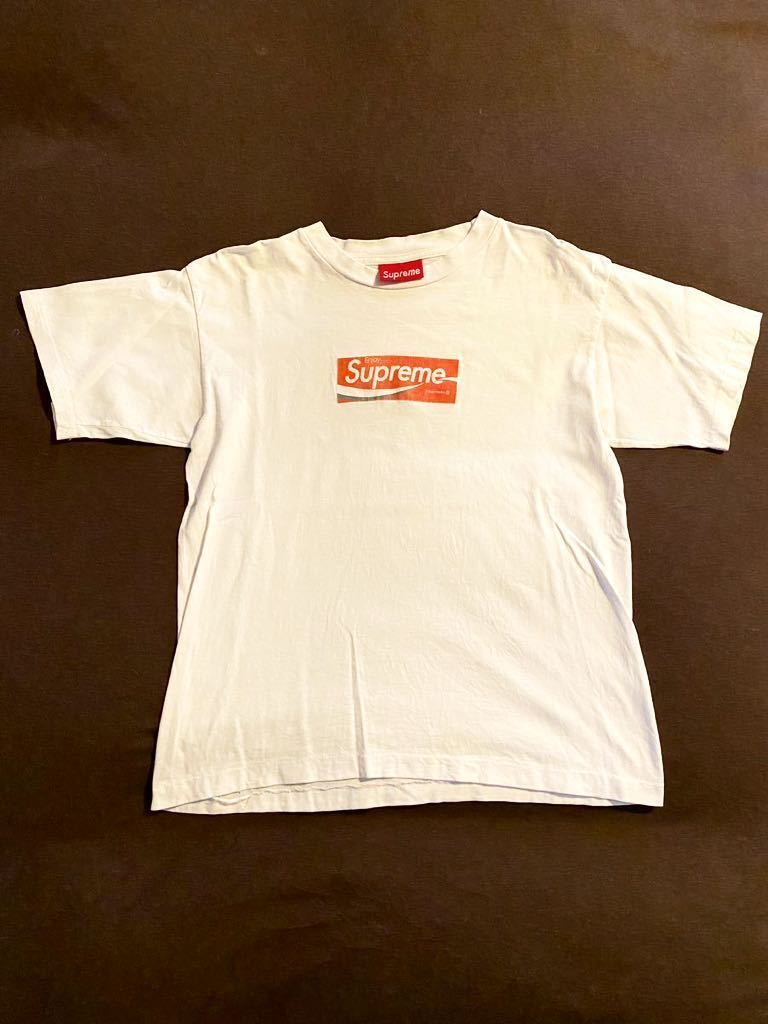 90s 初期 supreme cola box logo tee シュプリーム ボックスロゴ Tシャツ コカコーラ ヴィンテージ ストリート_画像2