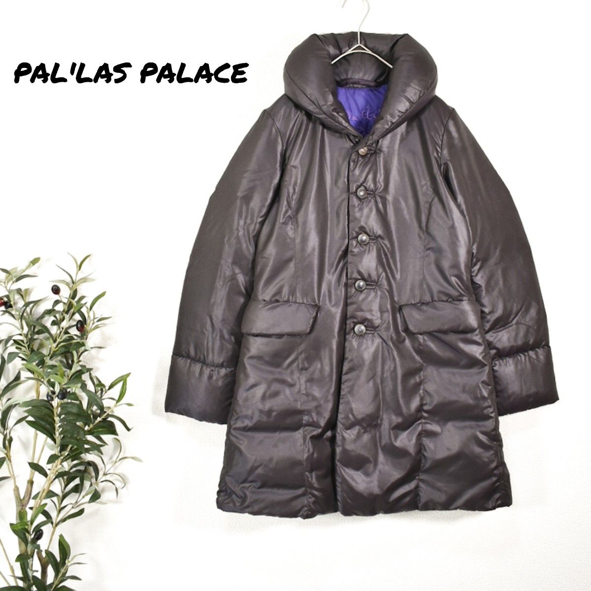 Pal´las Palace パラスパレス ショールカラー ダウンコート Yahoo