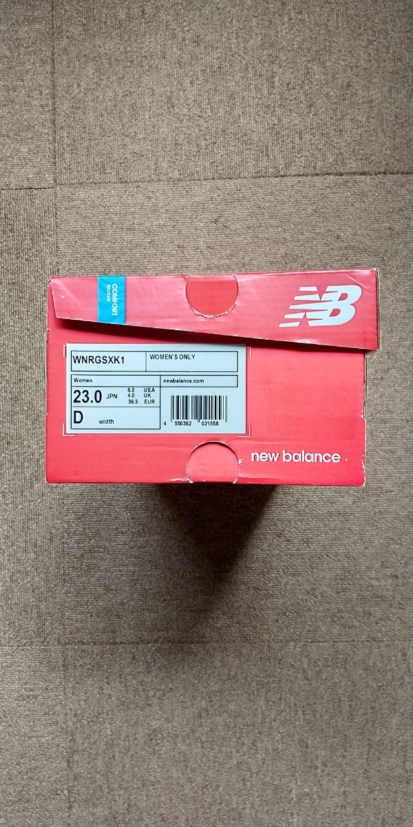 ニューバランス new balance WNRGSXK1 レディース スニーカー 23.0cm 黒×ベージュ メーカー希望小売価格￥9,790の品 中古_画像5