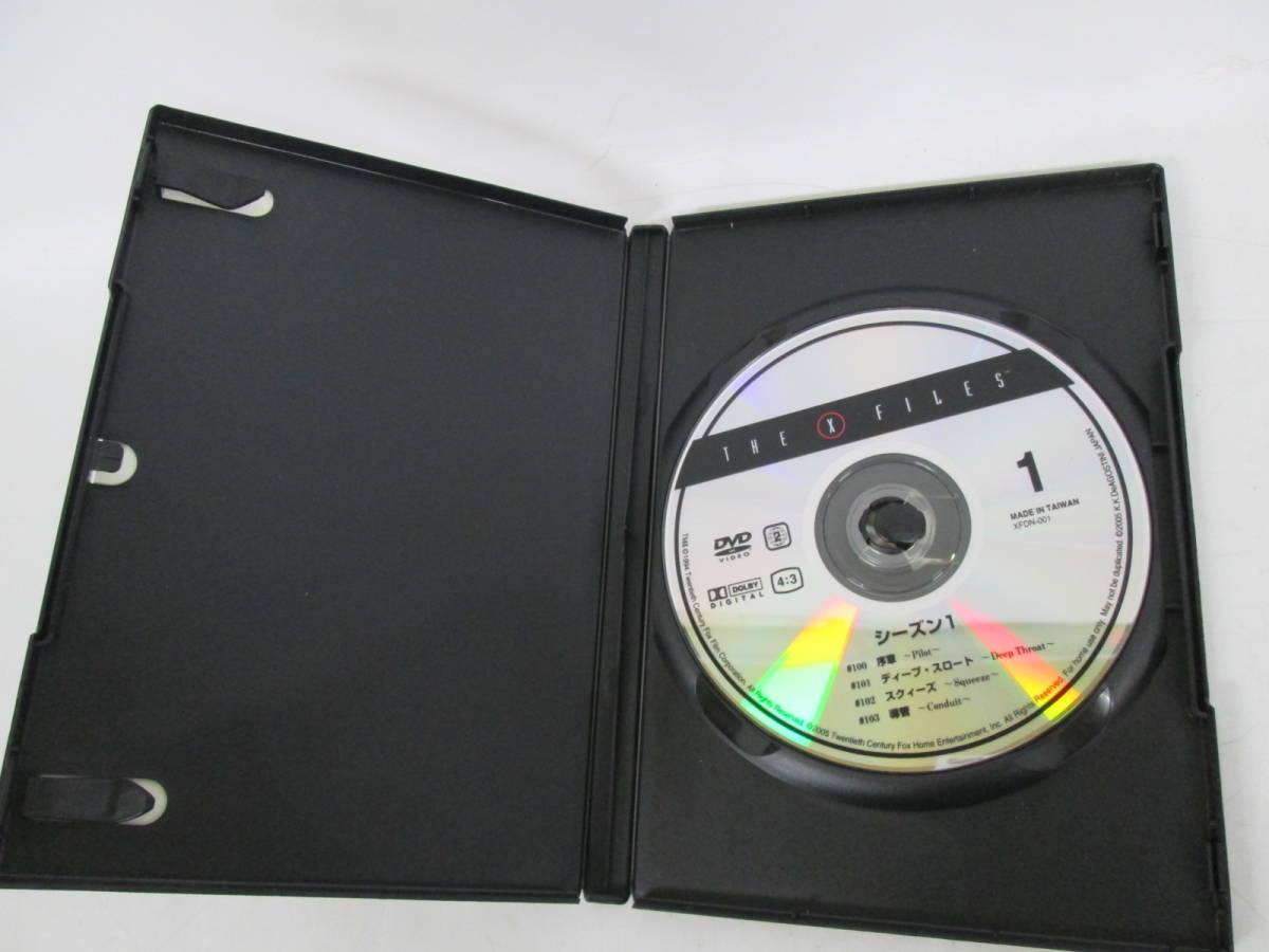 【1016n F5935】Xファイル THE X FILES DVD シーズン1～4 抜けあり 不揃い 13本セット デアゴスティーニ_画像3