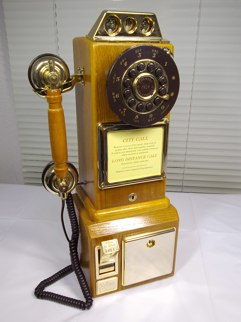USビンテージ テレフォン 公衆電話 1950's アメリカ レトロ 電話機 オブジェ