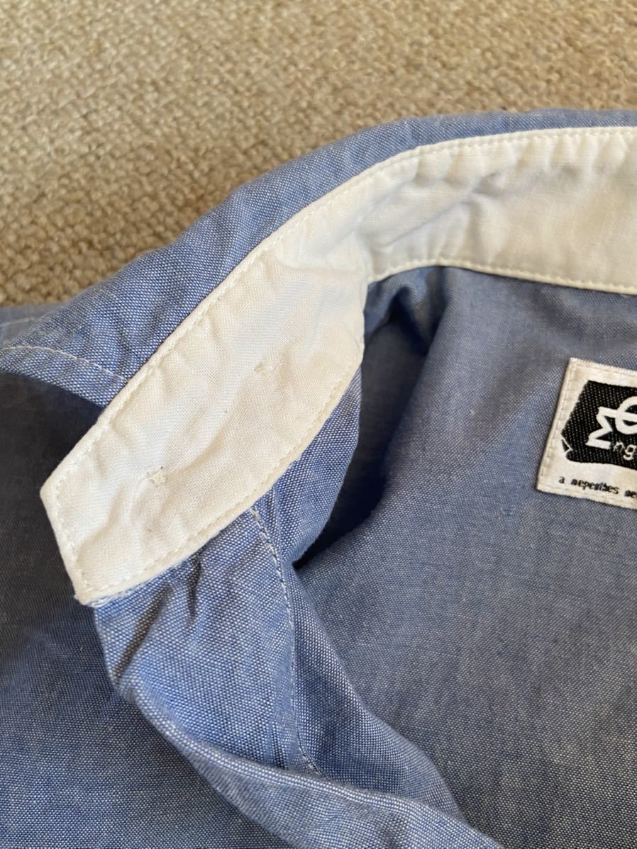 Engineered garments シャンブレーワークシャツ　beams別注 エンジニアードガーメンツ_画像6