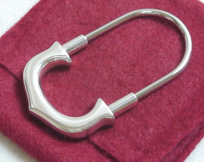  finest quality goods Cartier key ring key holder silver 925 C rare Vintage 