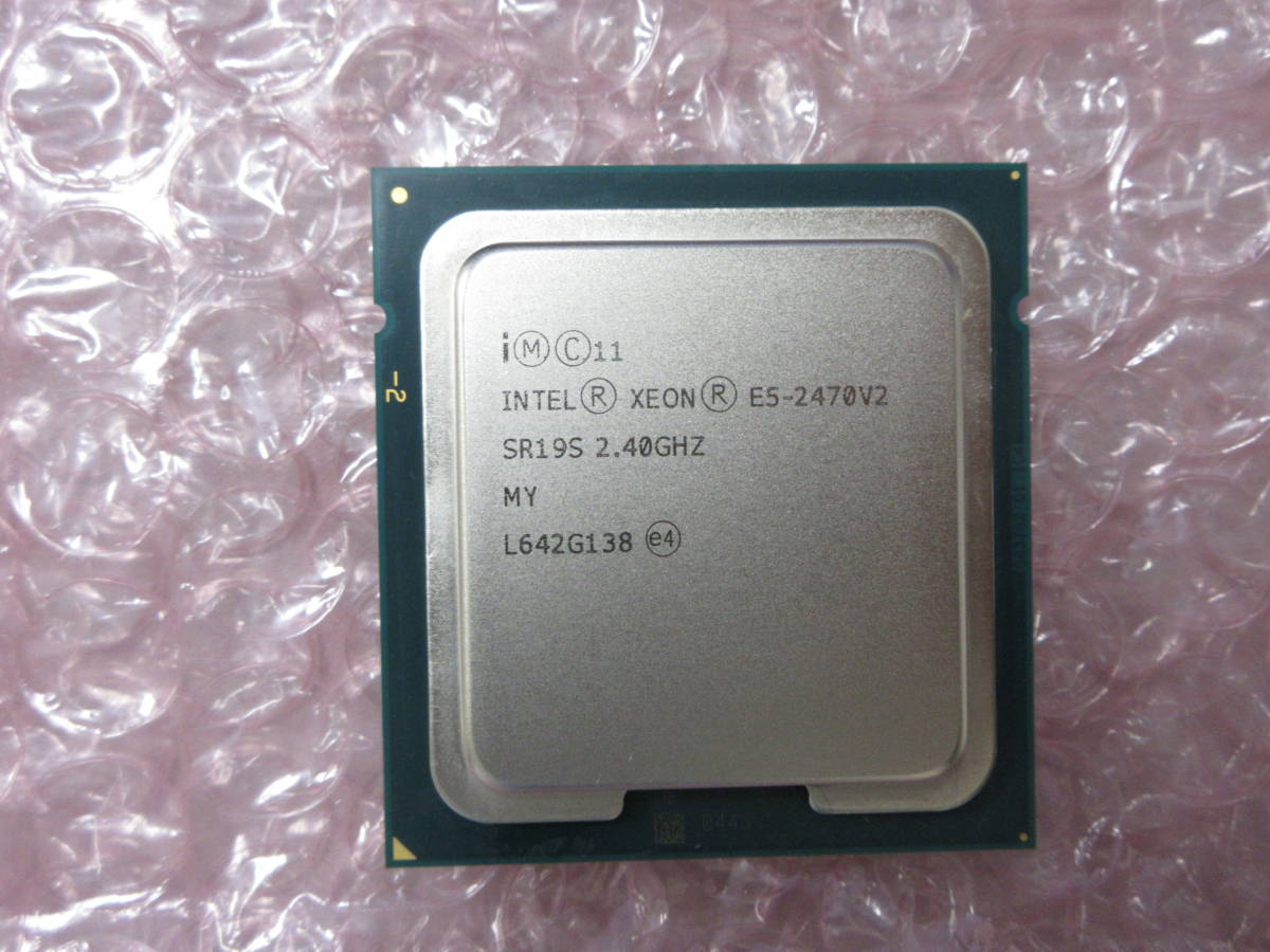 Intel / インテル / Xeon E5-2470v2 2.40GHz / SR19S / BIOS認識 / No.R349_画像1