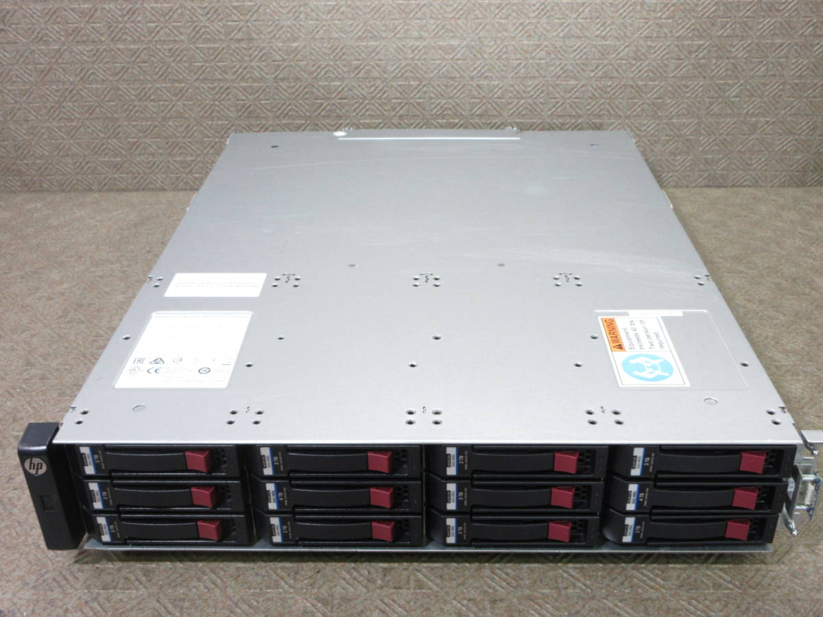 【※ストレージ無し】HP HPE MSA2040 Storag / ストレージ / 717873-001 6GBps SAS Drive I/O Controller ×2 / 通電のみ / No.S307_画像1