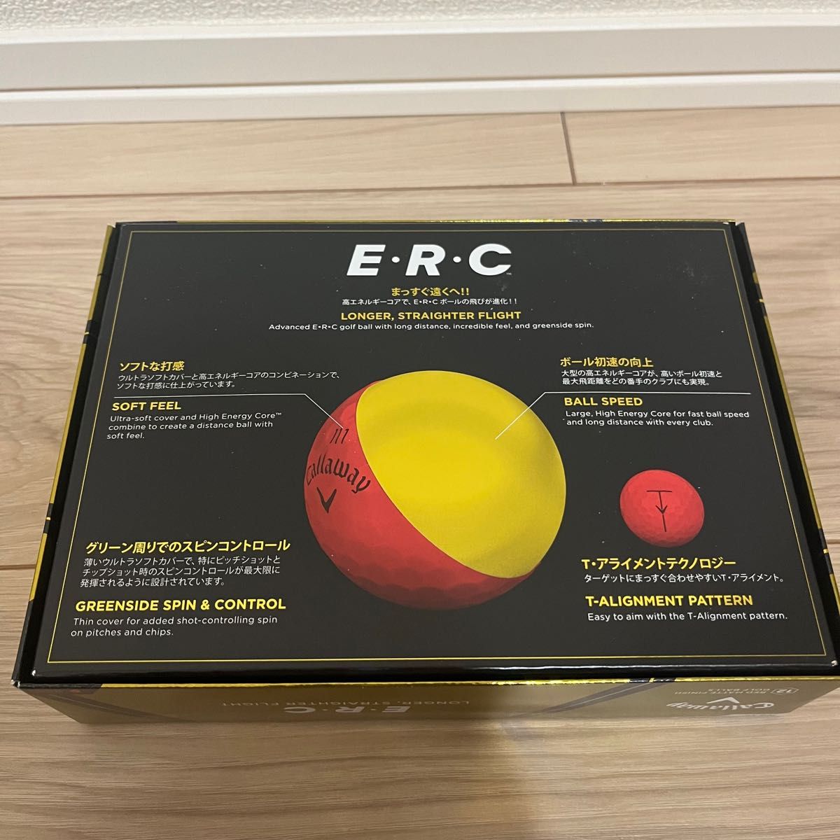 キャロウェイゴルフ ERC ゴルフボール 2ダース レッド