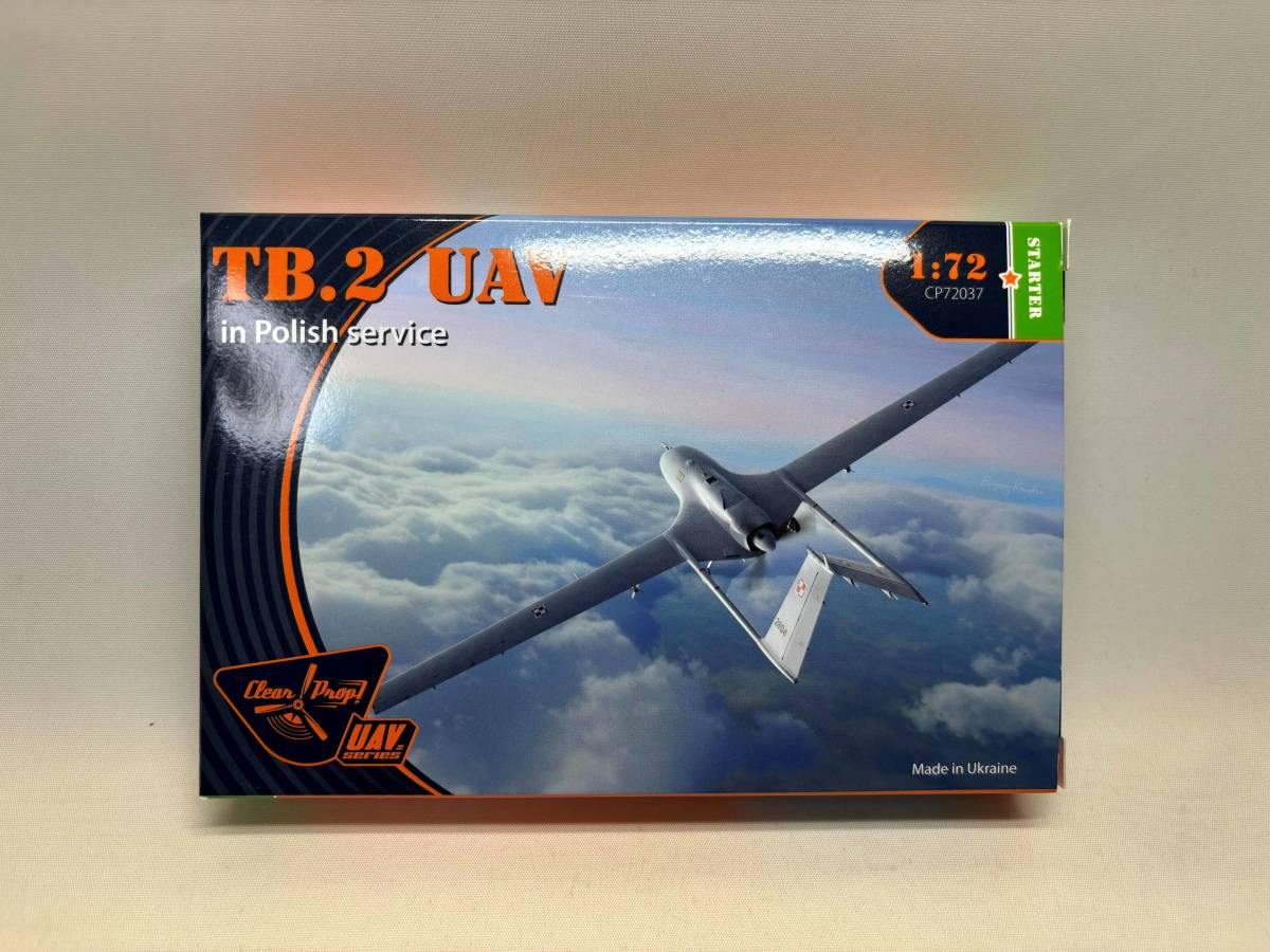 送料無料　1/72 Clear Prop !(クリアープロップ！)　TB.2 UAV in Polish service TB2 バイラクタル 無人航空機 `ポーランド軍_画像1