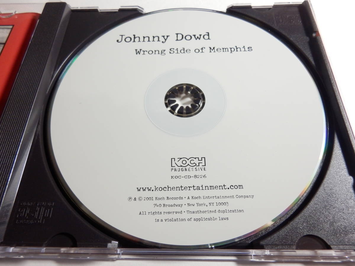 CD/US: オルタナ- カントリー- ジョニー.ダウド/Johnny Dowd - Wrong Side Of Memphis/First There Was:Johnny Dowd_美品、薄キズがわずかです