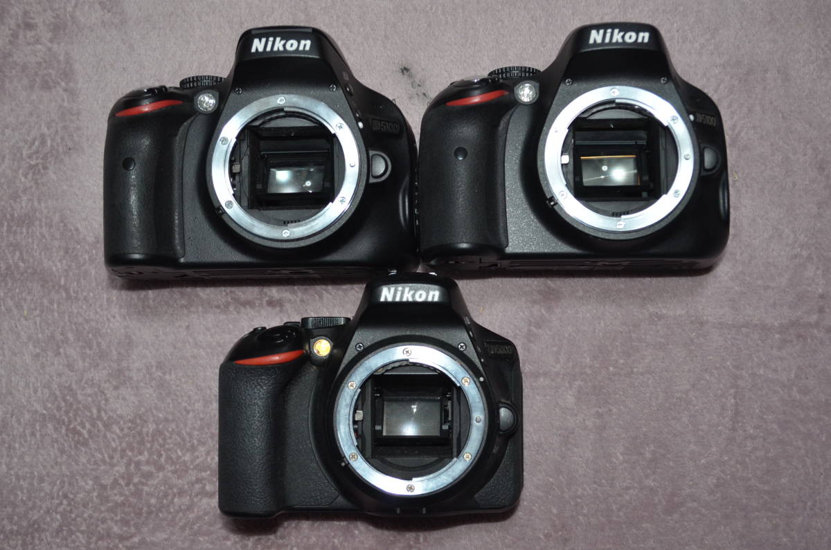 Nikon D5100 D5600 まとめてセット 3個 動作未確認 [z290] _画像1