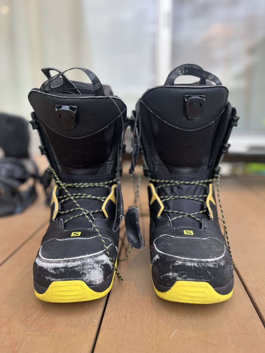 注目のブランド SALOMON SYNAPSE ワイド 27cm スノーボードブーツ 27.0