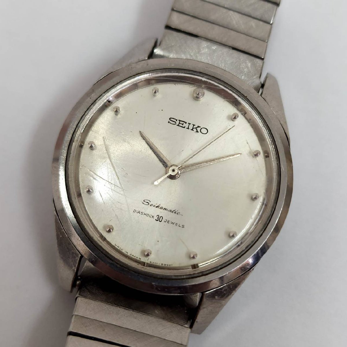SEIKO セイコー Seikomatic セイコーマチック 6201-8950 30石 自動巻き 稼働品 メンズ 腕時計 アンティーク