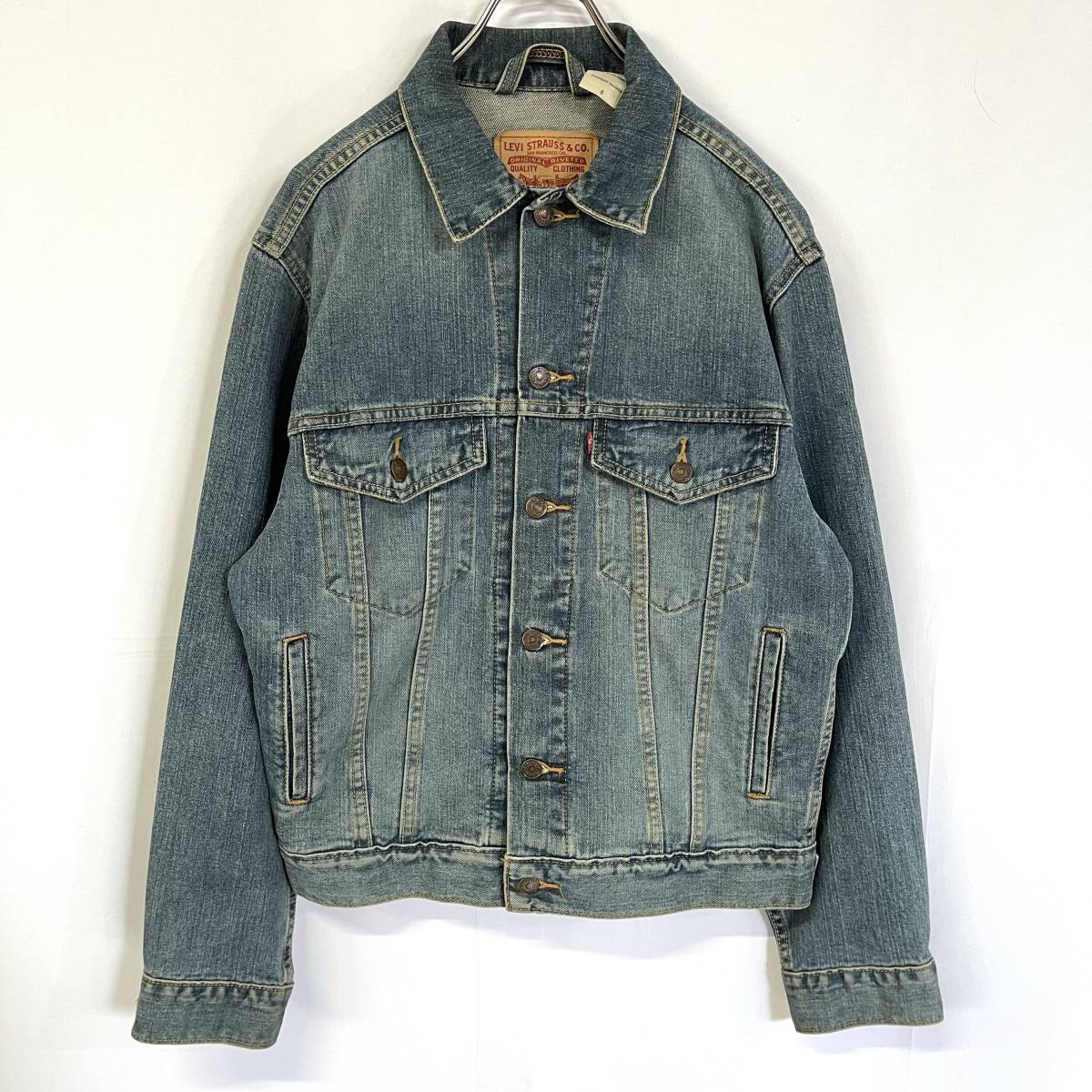 コロンビア製 LEVI'S リーバイス 70507 デニムジャケット サイズS Gジャン_画像1