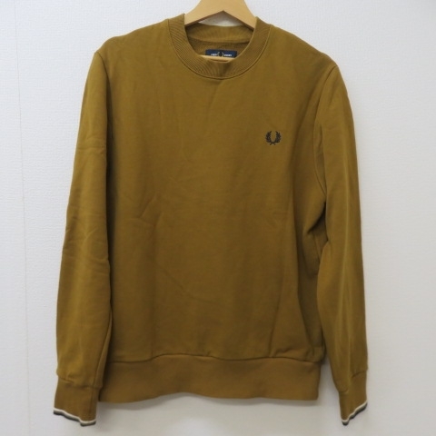 X831★FRED PERRY フレッドペリー　長袖トレーナー　M★A_画像1