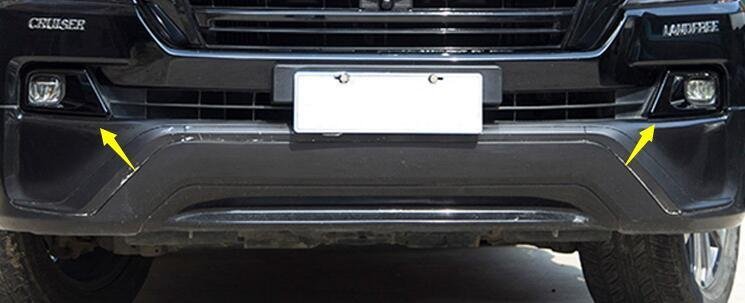 新品 トヨタ ランドクルーザー 200後期 専用 LED フロントフォグランプ 　カバー 2色可選_画像2