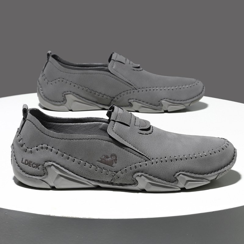 ...  кроссовки   ... мех   новый товар   мужской  ...  вождение  обувь    повседневный  обувь    коричневый  24cm~28cm