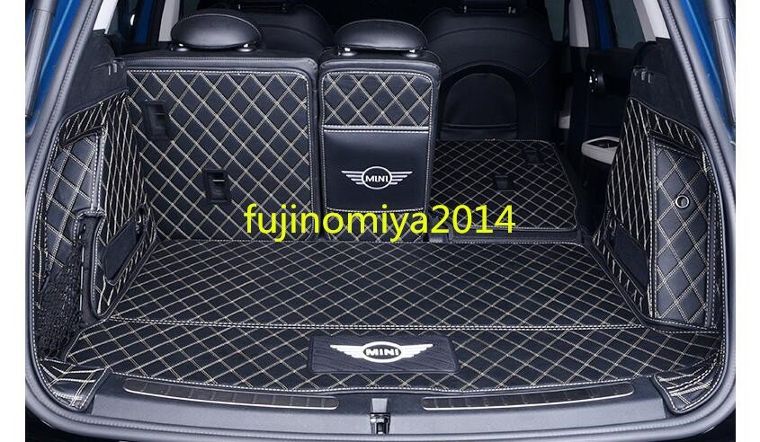 新品 BMW mini ミニF54 F55 F56 R60 R56専用 トランク トイレ 防水マット 5pセット 激安価_画像6