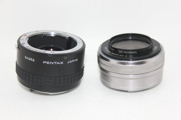 【レンズ＋コンバーターレンズまとめ売り】SONY・PENTAX #0093-558_画像1