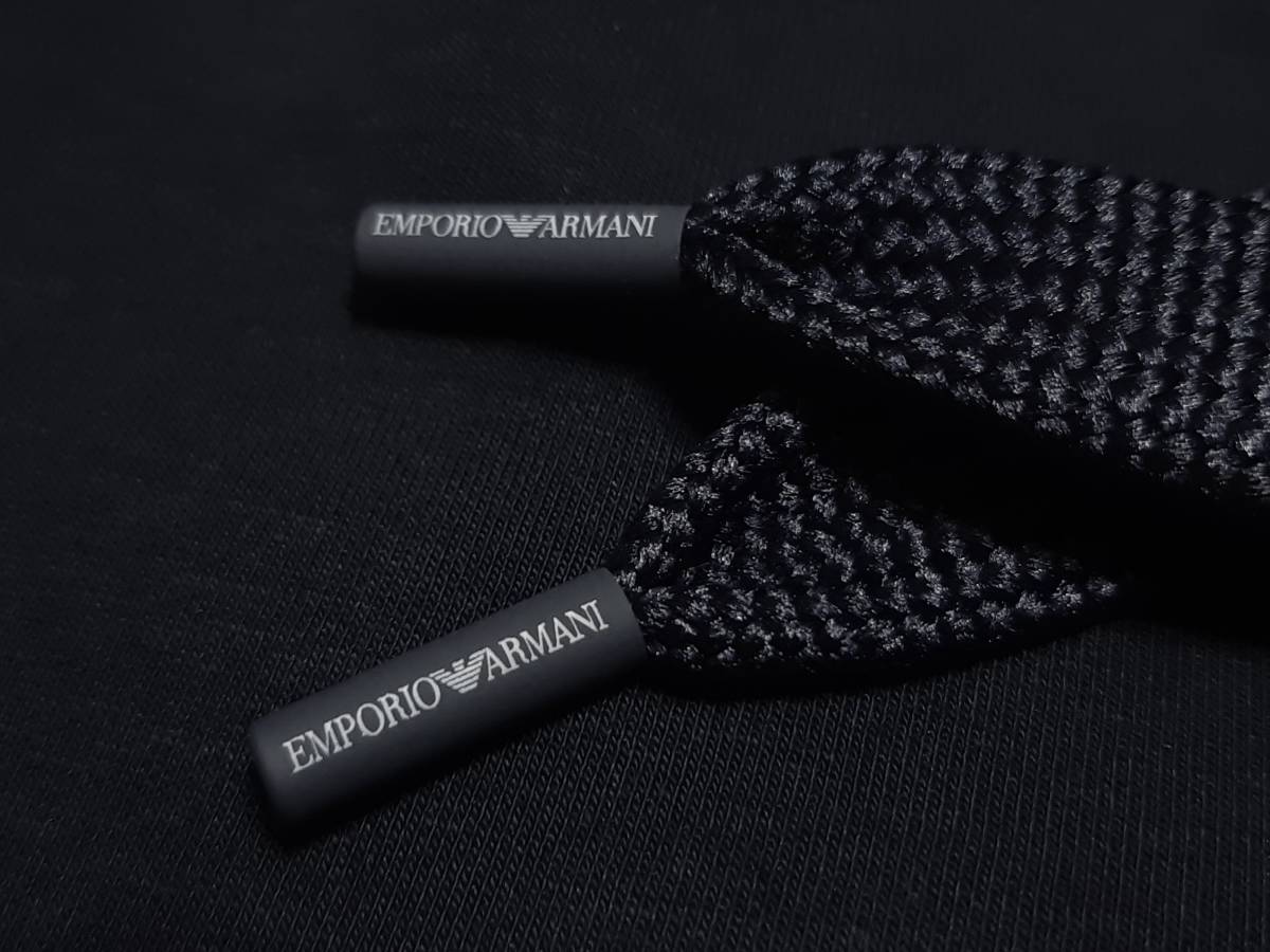 [ new goods ] EMPORIO ARMANI [EA]. embroidery with logo [ men's * jersey Parker ]*2022-23 year autumn winter model size :L(50 corresponding ) * color : gray 