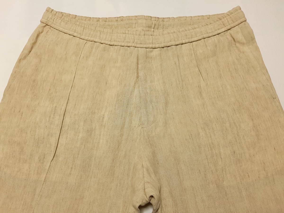 新品・最終価格】エンポリオアルマーニ メンズ・麻パンツ 54(XXL 新品・最終価格】エンポリオアルマーニ メンズ・麻パンツ 54(XXL