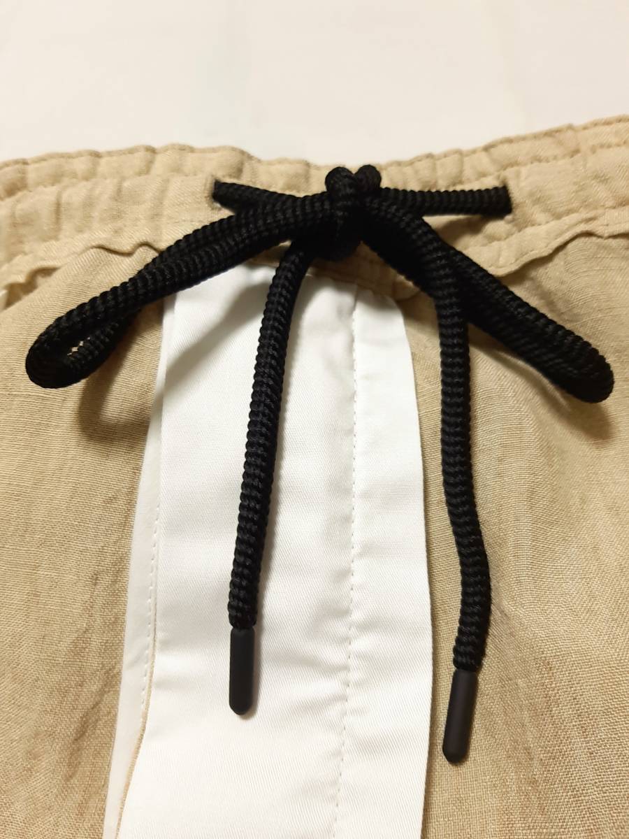 新品・最終価格】エンポリオアルマーニメンズ・麻パンツ56(3XL 新品・最終価格】エンポリオアルマーニメンズ・麻パンツ56(3XL