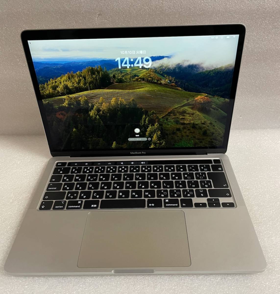 23101002]Apple MacBook Pro 13-inch 2020年 A2251 MWP72J/A CPU 2.0