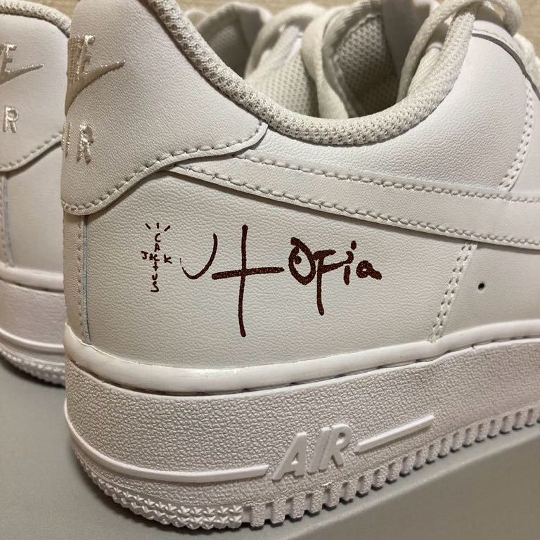 NIKE AIR FORCE 1 LOW 07 TRAVIS SCOTT CACTUS JACK UTOPIA EDITION