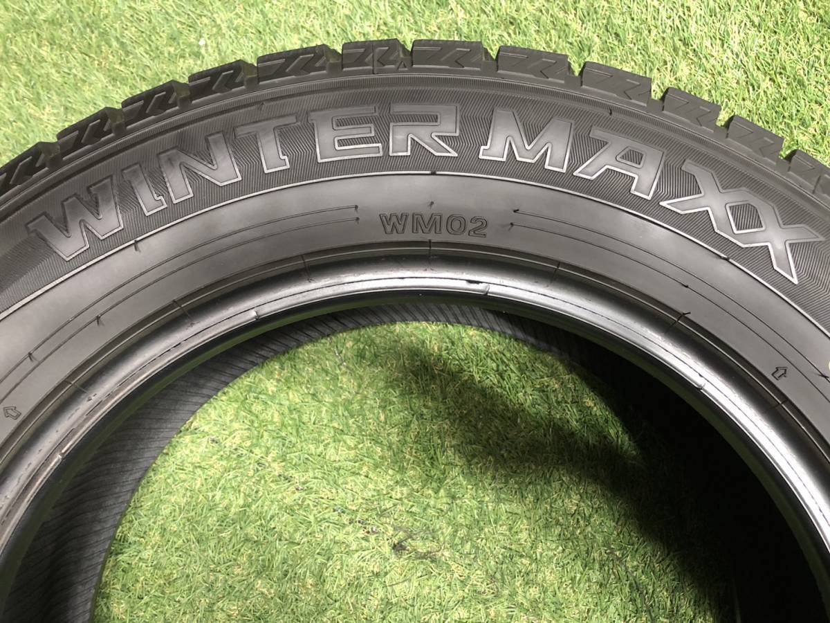 9(S0403)インボイス領収書発行可能☆2019年製/DUNLOP WINTERMAXX02/ダンロップ ウィンターマックス/185/65R15☆ノート・デミオ・ｂＢ等に_画像9