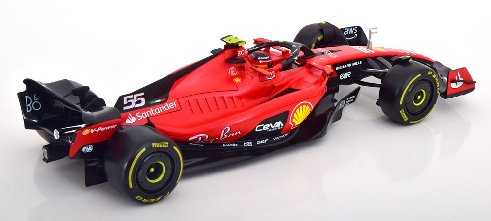 Burago 1/18 Ferrari SF23 #16 CHARLES LECLERC Ferrari BBurago ru clair 