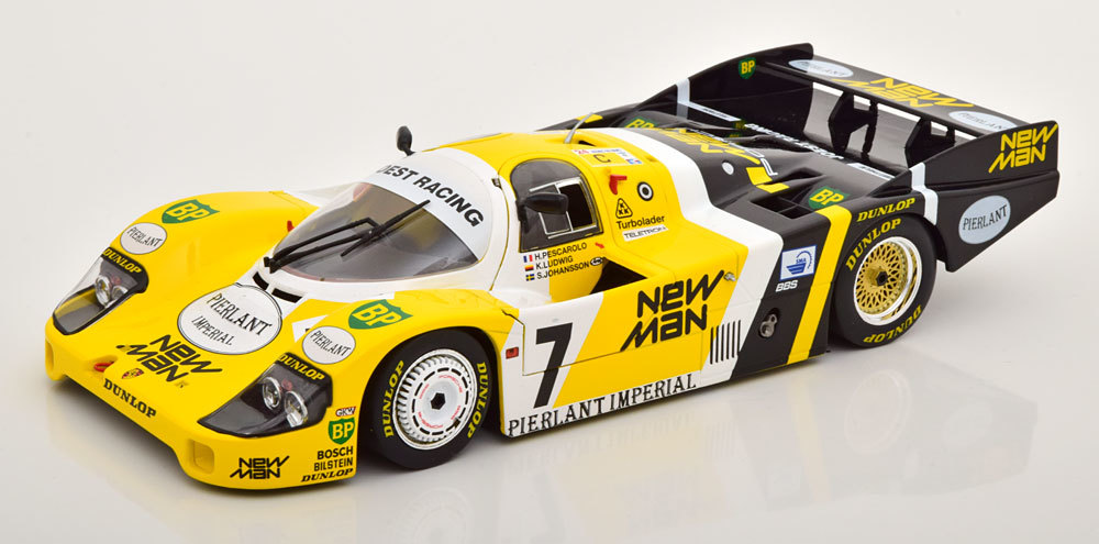 solido 1/18 Porsche 956LH Winner 24h Le Mans 1984 New Man Ludwig/Pescarolo/Johansson　ポルシェ_画像1