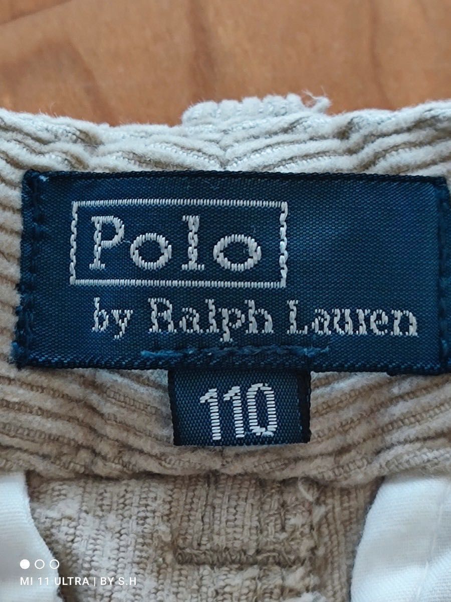 POLO RALPH LAUREN ポロ　ラルフローレン　コーデュロイ　パンツ　110cm