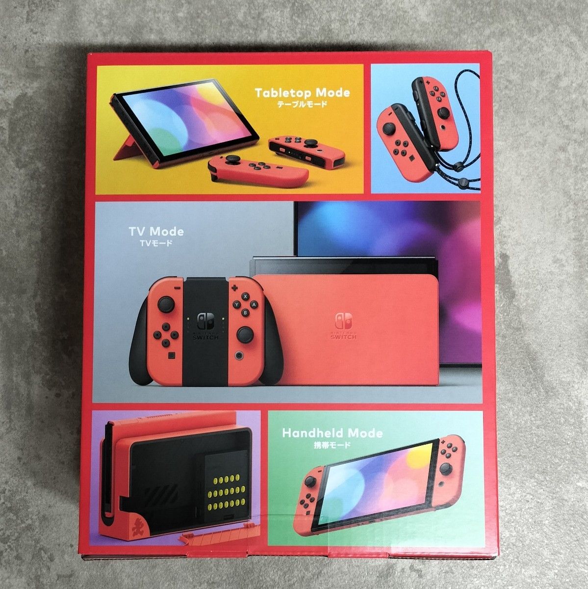 任天堂 ニンテンドースイッチ 有機ELモデル マリオレッドエディション 外箱のみ