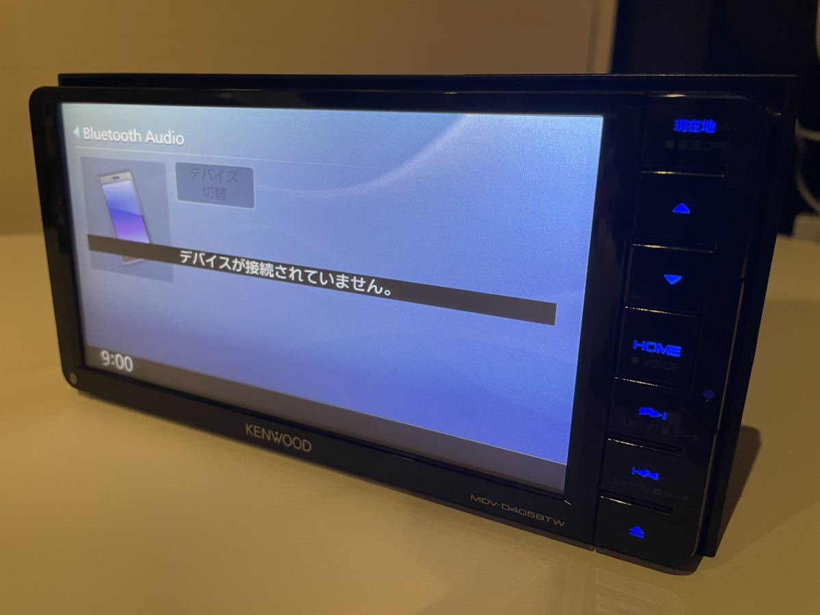 カーナビ KENWOOD MDV-D405BTW Bluetooth 2017年-