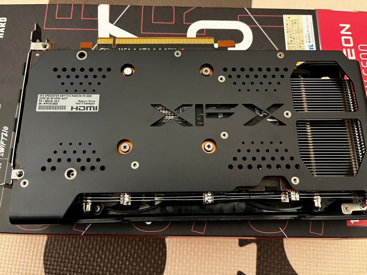XFX SPEEDSTER SWFT210 RADEON RX6600 8G｜Yahoo!フリマ（旧PayPayフリマ）