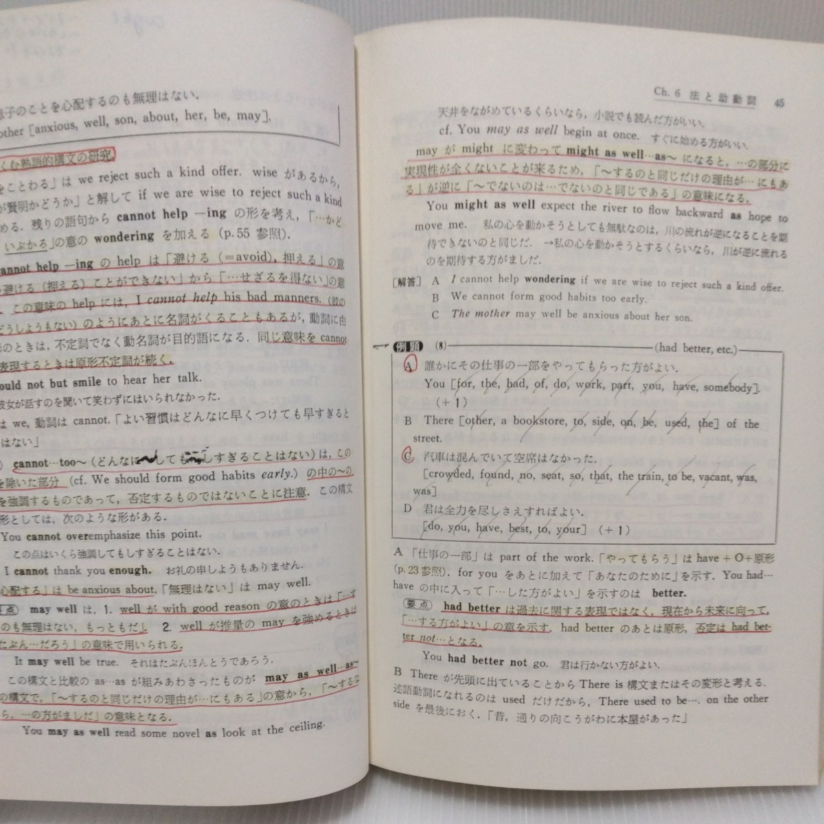 駿台高等予備校副読本 英語構文詳解　伊藤和夫 著　1977年10月第6刷　駿台受験叢書_画像3